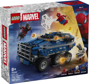 LEGO Super Heroes Pościg Spider-Mana za więźniarką 76349