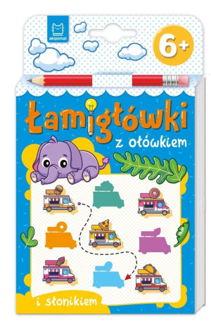 Łamigłówki z ołówkiem i słonikiem. Od 6 lat