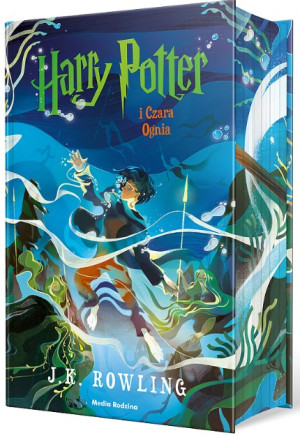 Harry Potter i Czara Ognia. Wydanie z barwionymi brzegami.