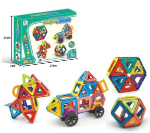 Klocki magnetyczne 60el