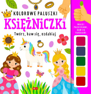 Księżniczki. Kolorowe paluszki