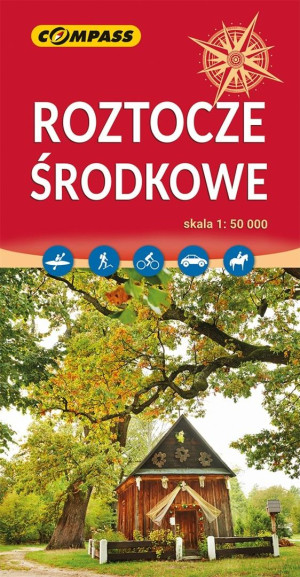 Mapa turystyczna - Roztocze Środkowe 1:50 000