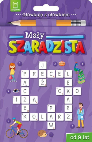 Mały szaradzista od 9 lat. Książeczka fioletowa