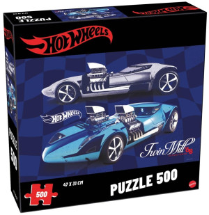 Puzzle 500 Hot Wheels Twin Mill