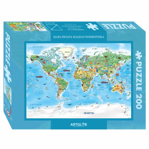 Puzzle 200 Świat Małego Podróżnika