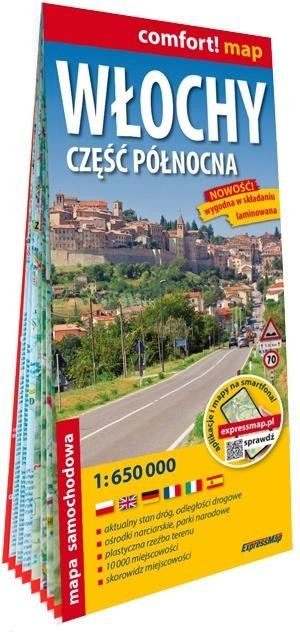 Comfort! map Włochy część północna 1:650 000