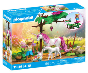 Playmobil Magiczna stajnia jednorożców dla mamy i źrebaka 71839