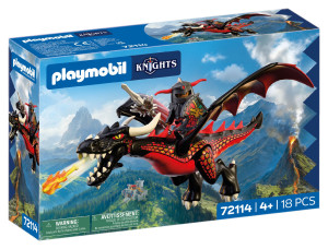 Playmobil Czarny smok 72114
