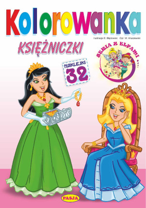 Księżniczki. Kolorowanka