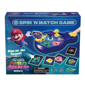 Super Mario Galaxy Movie Spin'n Match Game
