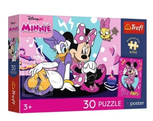 Puzzle 30 Disney Minnie + plakat TREFL