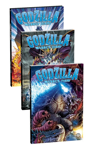 Pakiet Godzilla. Władcy Ziemi. Tomy 4-6