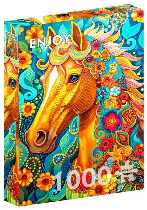 Puzzle 1000 Kwitnąca końska grzywa