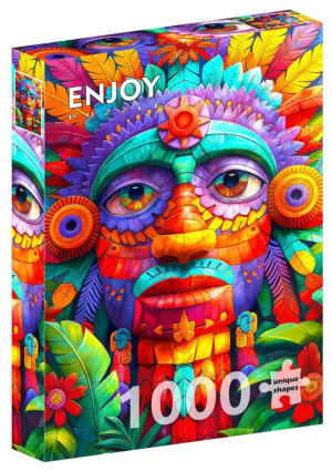 Puzzle 1000 Kolorowy totem