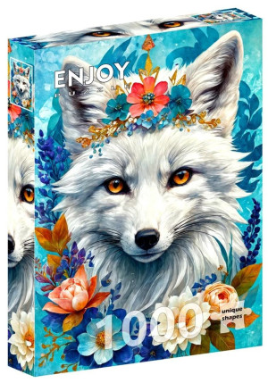 Puzzle 1000 Śnieżny lis