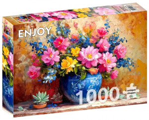 Puzzle 1000 Kolorowy bukiet