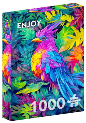 Puzzle 1000 Kolorowy kardynał