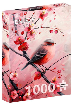 Puzzle 1000 Czerwony brzuszek