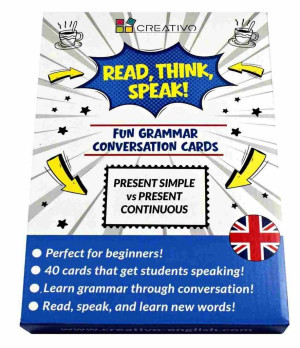 Read Think Speak Present Simple/ContinuousCREATIVO