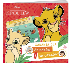 Disney Król Lew Zadania dla dziadków i wnuczków DIW-9102