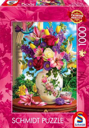 Puzzle 1000 PQ Bukiet kwiatów 114005