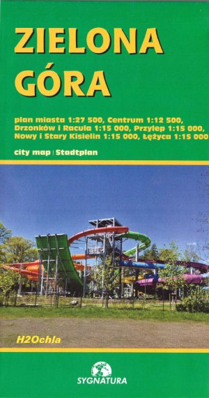 Plan miasta - Zielona Góra w.2026