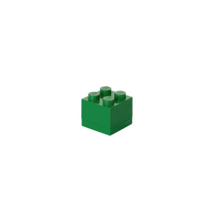 LEGO(R) pudełeczko klocek czwórka zielony
