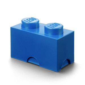 LEGO(R) pojemnik klocek dwójka niebieski