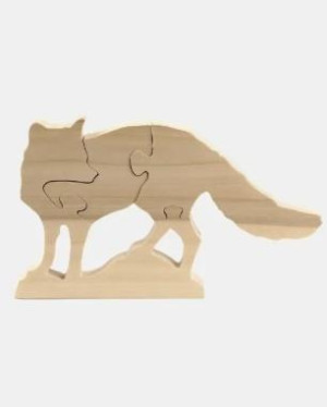 Puzzle przestrzenne Lis