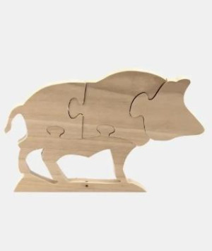 Puzzle przestrzenne Dzik