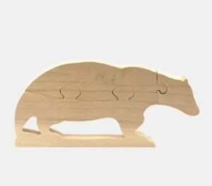 Puzzle przestrzenne Borsuk