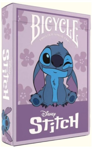 Karty do gry Bicycle Disney Stitch Purple