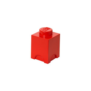 LEGO(R) pojemnik klocek jedynka czerwony