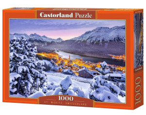 Puzzle 1000 St. Moritz, Switzerland CASTOR