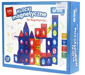 Klocki magnetyczne 100el