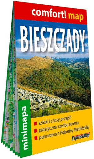 Comfort! map Bieszczady minimapa
