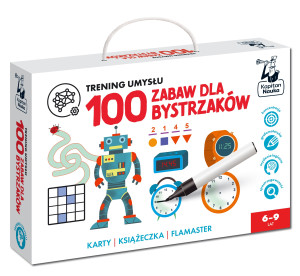 100 zabaw dla bystrzaków. Trening umysłu. Kapitan Nauka