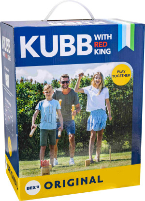 Gra Bex Kubb Original Red king