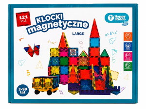 Klocki magnetyczne 121 elementów SP85595 AN01