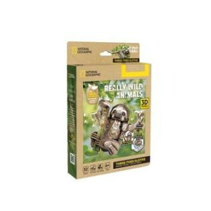 Puzzle 3D National Geographic Leniwiec 52el