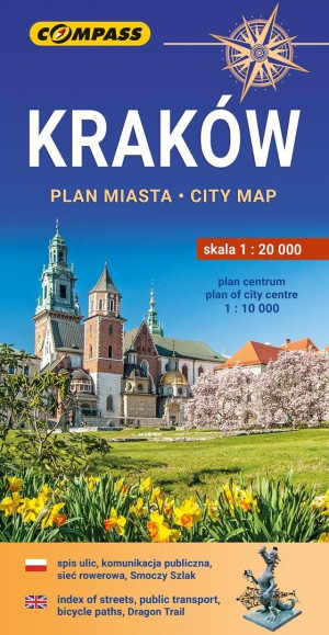 Kraków - Plan miasta 1:20 000 w.2026