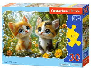 Puzzle 30 Cute Kittens CASTOR