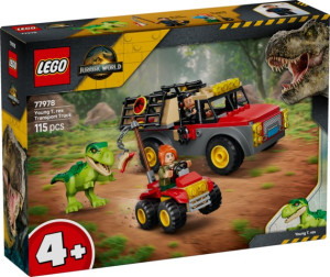 LEGO Jurassic World ciężarówka do transportu młodego tyranozaura 77978