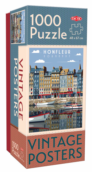 Puzzle 1000 Vintage Posters Normandy 58296