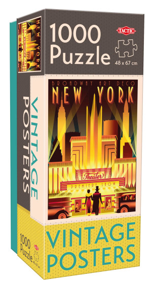 Puzzle 1000 Vintage Posters New York 58298