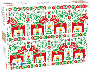 Puzzle 1000 Folk Art Pattern 58265