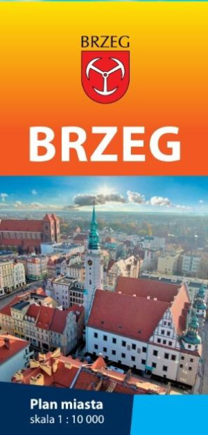 Brzeg - plan miasta 1:10 000