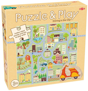 Moje pierwsze puzzle i zabawa Miejska przygoda 59354