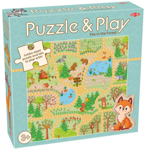 Moje pierwsze puzzle i gra Fox in the Forest