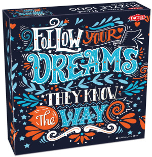Puzzle 1000 Follow Your Dreams 58241